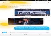 11:10 96% Today 2:12 AM Oh my Today 9:13 AM SO YOU'RE TELLING ME THERESA CHANTE MLB.com Today 9:58 AM Global COMEDY Today 10:59 AM What are the odds, that's one of the gifs I was saving for further down the line. Sent Type a message... GIF II