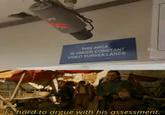 THIS AREA IS UNDER CONSTANT VIDEO SURVEILLANCE It's hard to argue with his assessment.
