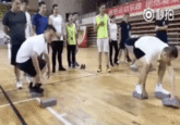 Champion Race Winner of Floor Is Lava Race "GIF":/memes/cultures/gif of a dude who would probably win the floor is lava game against any of us mere mortals.