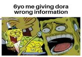 6yo me giving dora wrong information @sachinxdeadpool