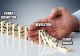 HUMAN EXTINCTION REVOLUTION CLIMATE CHANGE