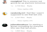 rossigkind this is sooooo not gonna be up anymore tomorrow randomly.m3 i feel like i wasn't to see that last one julianabezakova i'm starting a group counseling for everyone who saw that last photo