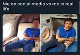 Me on social media vs me in real life. IET