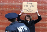 Keep TIKTOKS on TIKTOK NYD