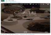 LIVIA @livia128924 Replying to @pinkafloyda Vivo - Vivo 27% 09:18 Ter, 18 de fev © qua, 05:30 8:18 AM - Feb 18, 2020 - Twitter for Android