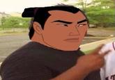 I need a picture editor program that can make Shang's head 50% transparent.