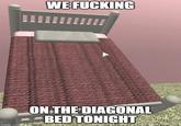 WE F------ ON THE DIAGONAL BED TONIGHT imglip.com