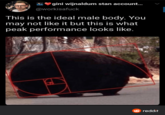 Parody tweet found in a list of "memes & tweets":https://cheezburger.com/10745861/memes-tweets-for-people-looking-to-waste-time on Cheezburger. Also "posted":/photos/1769975-this-is-the-ideal-male-body to the "ideal male body":/memes/this-is-the-ideal-male-body gallery.