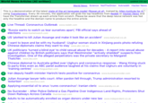 World News Articles (AI written) updated 10d ago World News Science NotTheOnion Askreddit Hacker News This is a demonstration of the latest state of the art language model (Rowan et al), trained by Allen Institute for AX using Transformers. Every 30 minutes, the application will grab the top headlines from Reddit or Hacker News and have the Transformer dream up each article from scratch. Please be aware that the deep neural network was fed only the headline and the domain name to produce the entire article. 1 Live Thread: Coronavirus Outbreak www.reddit.com 2 'Russia wants to watch us tear ourselves apart, FBI official says ahead of elections www.marketwatch.com 3 US 'plotted to kill Julian Assange and make it look like an accident' www.dailymail.co.uk 4 'I want to leave and be with my husband': Uyghur woman stuck in Xinjiang posts photo refuting Chinese diplomats claims they want to stay www.abc.net.au 5 UK politicians 'turned a blind eye' to child sexual abuse for decades - A report into sexual abuse against children by British politicians says that Westminster "actively shielded" suspects from investigation. One of the alleged perpetrators was the private secretary to Margaret Thatcher. www.dw.com 6 Chinese diplomat to Australia grilled over Uighurs and coronavirus response - Wang Xining stuck to party lines even as ABC panel audience laughed at his claims that Uighurs are voluntarily in 'training centres' www.theguardian.com 7 Iran deputy health minister Harirchi tests positive for coronavirus www.businessinsider.com 8 Julian Assange lawyer tells court: After pardon fell through, Trump administration resorted to 'extortion' www.rawstory.com 9 Applying essential oil to anus 'cures coronavirus': Iranian cleric www.alaraby.co.uk 10 No Surrender - After Police Defend a Gas Pipeline Over Indigenous Land Rights, Protesters Shut Down Railways Across Canada theintercept.com 11 Adults to be automatically enrolled as organ donors under new law www.independent.co.uk
