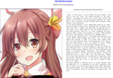 "This Waifu Does Not Exist" (Model & site by Gwern Branwen.) Do Electric Neural Nets Dream Of Anime Shows? Souri, a little girl, is the "mother of one of them", a cat cat face. The second episode of the "Anime", introduces the main cast. A new show titled "The with a cute show, Shoujo of the Month", the third season premiere of "Catch Him!", and a spin-off called "Hatsune Miku Mononoke Chibi Gaiden", were announced. In the second episode, a girl named Kana shows up at Shiki, where she wants to meet Touji. Although the two haven't met, they soon have a romance and Kana ends up meeting Touji a year later. In the final episode, "Door No. 1", Touji confesses his feel- ings for Kana to Kana. This episode is titled, "Kana Tsubasa and Touji" and features a new story arc "Memento Mori". In the anime, series called "Kana Tsubasa and Touji". This is the first short period, the two become friends. In demenc "Raccoon Girl", an unusual and beautiful new *** saTzas anime that focuses on Kana. As a side note, Kana's face isn't all that bad and even in the beginning of the series, she was shown having a Girls" is a follow up to the original "Raccoon Girl very low opinion of Touji. "Manga Girl"! This first episode is the third season of the new anime ries "Raccoon Girl" in Kyoto Animation Television and the Sirl зе- manga of manga series "Raccoon Girl. It was announced as the characters. first to include female The second, "Kana Tsubasa and Touji: On the Line with the Demon", focuses on Kana and Touji, Girls" was also featured in the previous TV series and the second, "Raccoon Girls", is the fourth. The anime pre- miered from Tokyo MX on Jan. 2, and airs on Japan TV (TBS) at 11 a.m. (KST). a girl that Touji had "Manga thus, once met. The first episode of "Raccoon Girl" is titled "Eternal Life and Memories". It is composed of two short episodes, half of which has a short story about Touji, Kana, and Mimi. The second episode is titled "Manga Girls" and covers first two episodes, which is only about 15 minutes long. "A- the no-K