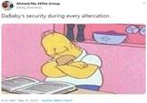 Ahmed/My #Elite Group @big_business_ DaBaby's security during every altercation. 4:20 AM Mar 8, 2020 · Twitter Web Client