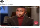 sage @sagemyster DaBaby in a week Facebook Watch RED TABLE TALK 4:30 AM - Mar 8, 2020 · Twitter for iPhone