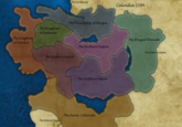 The Nordlands Calradia 1084 The Principality of Sturgia The Kingdom of Battania The Kingdom of Vlandia The Khuzait Khanate The Northern Empire The Eastern Steppes The Western Empire The Southern Empire The Aserai Sultanate The Nahasa Desert