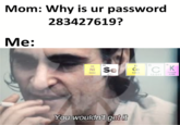 Meme that "was posted":/photos/1778416-nice-c----c----rating to the entry about "Nice C--- C--- Rating":/memes/nice-c----c----rating which uses the You Wouldn't Get it meme format