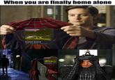 When you are finally home alone GANG GANG JACKBOYS, Sheck Impossible Tra vis Scott GANG GANG JACKSOYS, theck