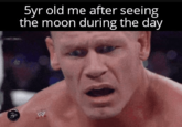 5yr old me after seeing the moon during the day