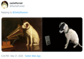 rachelforrest @RachelForrest Replying to @GettyMuseum 5:34 PM · Mar 27, 2020 · Twitter Web App