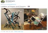 GW Washington @GWDriver Replying to @GettyMuseum Ladders of Hopes and Dreams - 7:17 PM · Mar 28, 2020 · Twitter Web App