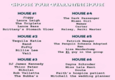 CHOOBE YOUR QUARANTINEHOUBE HOUSE #1 HOUSE #4 Jiggy Laura Leigh The Triplets The Dark Passenger Miami Girl Mamaw Lance Bass Carter Brittany's stomach Ulcer Kelsey, Reiki Master HOUSE #2 HOUSE #5 Tequila Katie Rand Patrick Meager The Penguin Scheana Adopted Ken Fofty Billie Lee Lisa Manderhump The #1 guy in the group Vail HOUSE #3 HOUSE #6 DJ James Kennedy Dayna Schroder Thicc Peter Miss Lala Kent Nikolai Doute Rob Valletta Faith's hospice patient Mitchell the wedding planner The Bubba's