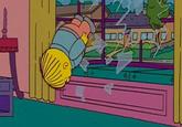 Climbing through any window in this game