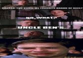 PARKER, YOU KNOW MY FAVORITE BRAND OF RICE? NO, WHAT? UNCLE BEN'S. CollegetHumon