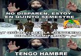 NO DISPAREN, ESTOY EN QUINTO SEMESTRE MEMES UNIVERSIDRD EL BOSQUE Y QUE HACIA EN LA BIENVENIDA DE LOS PRIMIPAROS? TENGO HAMBRE