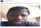 kujo jotaro 6'10 @notyouknowsimba diddy's kids after dancing with every celebrity on IG live all day 10:38 PM - Apr 12, 2020 - Twitter for iPhone