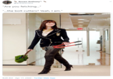 Brown Anthony @anthelonious "Are you fetching..." ".the bolt cutters? Yeah, I am." 9:29 AM - Apr 17, 2020 · Twitter Web App