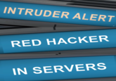 INTRUDER ALERT RED HACKER IN SERVERS
