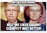 Funny look at Mitch McConnell's real identity