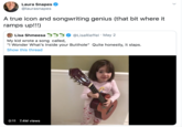 Laura Snapes @laurasnapes A true icon and songwriting genius (that bit where it ramps up!!!) Lisa Shmeesa II @LisaRieffel · May 2 My kid wrote a song called, "I Wonder What's Inside your Butthole" Quite honestly, it slaps. Show this thread 0:11 7.4M views