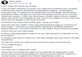 Mikki Willis April 26 at 12:32 PM O I can't keep this secret any longer! If you've been following my posts, you might be wondering why I've been meeting with renown scientists and pandemic experts. I'm excited to announce that l'm deep into the production of a full length documentary intended to blast the light of truth into the darkest corners of our corrupt healthcare system. There has never been a better opportunity to expose those who profit from keeping us sick. Due to the urgency of this crisis, the film is set for release in just three months! To achieve this nearly impossible goal, I need your help.. Over the next few weeks l'll be using this Facebook page to crowdsource information. I welcome your grounded, logical and verifiable research. Please keep your comments strictly to the subject and as brief as possible. Here's how you can help today: 1) What medical/pandemic experts do you feel are best to interview on for this project? 2) Please post links to videos you feel best explain why and what is actually happening. 3) Help me chose the name of the movie from these three choices: The Invisible Enemy PlanDemic The Oath (as in, hippocratic oath) Words fail to articulate the depth of my gratitude for being part of this community and for being awake and alive during this historic moment in human history. It's game time friends. Superheroes unite!
