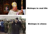 Bishops in real life AD GUEM FMUA Bishops in chess