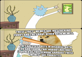U/ARTIIFACTT THESE "FACT MEMES ARE NOT F------ FUNNY AND THEY HAVE NEVER BEEN MEMES. THEY ARE TEXT POSTS IN DISGUISE. BOTH YOU AND I KNOW THAT NOBODY HAS ONCE LAUGHED AT THIS GENUINE GARBAGE. THESE "MEMES" ARE PARASITES.