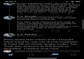 10:41 1 In non-pandemic times I am a bit of a barfly. I like to go out drinking at multiple establishments, often by myself. This is has caused me to become very friendly with the bartenders & waitstaff at a number of establishments, & Billy Can Can is one of them. I know them well. 2712 ♡ 173 C.A. Shoultz @HarrierMagnus · 57m l'd even like to hope that I can consider some of them my friends. And after what happened with High & Tight, I suddenly feared that people l'd grown to care about could lose everything for the second night in a row. And I felt an urge to stop this from happening. 10 2721 228 C.A. Shoultz @HarrierMagnus Now, does this mean that I should have tried to use my dumb machete & hold off an entire angry mob? No. That was bravery to the point of stupidity. I realize that now. Tweet your reply 20+