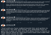 Drew Brees Comment Joe Horn Defense Jeff Duncan @JeffDuncan_ · 17h A thread with comments from former Saints receiver Joe Horn, who reached out to express his thoughts on Drew Brees & his comments today Horn: "People should not be throwing Drew Brees under the bus, and they definitely need to pump the brakes on labeling him a racist. (contd.) 27 837 3.1к 189 Jeff Duncan @JeffDuncan_ · 17h "I know Drew Brees. Drew has done a lot to help black families and the black community in New Orleans. If Drew Brees didn't love black families and low- income families he wouldn't have helped the way he has over the years. (contd.)" 45 27 217 970 Jeff Duncan O @JeffDuncan_ · 17h "People that are criticizing him like LeBron James and other celebrities don't know him. They need to check his resume. I love my race. And I love New Orleans to death. But I know Drew Brees. And Drew is a good person. (contd.)" 30 27 185 966 Jeff Duncan @JeffDuncan_ "And until you have walked beside him and gotten to know him, his wife and family, you definitely have to give him a pass on this one and allow Drew a chance to think about what he said and come back and make this right. And I know he will."