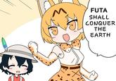 Edit of this version:
https://knowyourmeme.com/photos/1246193-kemono-friends
