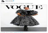 Shea Couleé @SheaCoulee Since we're doing the Vogue challenge: VOGUE 1:32 PM · Jun 11, 2020 · Twitter for iPhone