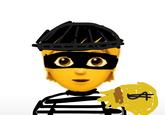 Robber Emoji Mockup by @dinasimp