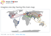 Periperi @AgiaTheBun BLM imagine one day having this train map 10:25 AM - Jun 18, 2020 - Twitter Web App
