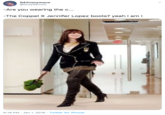 GAYnonymous @OnlySerchs -Are you wearing the c... -The Coppel X Jennifer Lopez boots? yeah I am ! 6:18 PM · Jan 1, 2016 · Twitter for iPhone >