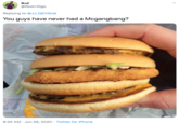 Rod @Rodrriiiigo Replying to @JJ_DjCritical You guys have never had a Mcgangbang? 8:34 AM · Jun 26, 2020 · Twitter for iPhone CHILL