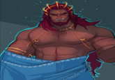 Rehydrated Ganon ;) I cannot believe it took me so long to draw him because damn.