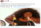 mena @ximenaisasimp LMAOSJN not y'all canceling lilhuddy for kissing another girl and not for saying the n word, embarrassing i #1lilhuddyisoverparty 10:57 PM - Jul 6, 2020 · Twitter for iPhone