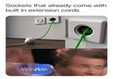 Sockets that already come with built in extension cords INVEST