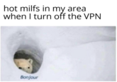 hot milfs in my area when I turn off the VPN Bonjour