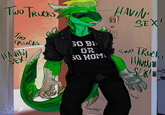 Two TRUUKS HAVIN 69 SEX. TRUCKS HAVINY SEX. GO BI OR SO HOMI Two I Rucks TWO SEX eshimmy shimmy