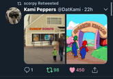 t7 scorpy Retweeted Kami Peppers @DatKami · 22h DUNKIN' DONUTS 91 t798 450