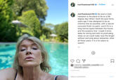 marthastewart48 Follow marthastewart48 O My pool in East Hampton is the place to be on a 89 degree day! When I built the pool thirty years ago it was designed to be as chlorine free as possible, with a natural concrete finish-no paint- and it fit in a long narrow space between the house and the property line. I made it extra deep for diving and with no protruding steps so we could really race the length without worrying about obstacles. After all these years, It is a fun place to swim!!! 2d +) 2 DAYS AGO Add a comment... Post