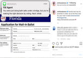 shitheadsteve's post shitheadsteve • Following MESSAGES now Paid partnership with meme2020 FBI Agent You were just doing bath salts under a bridge, but you're shitheadsteve O Florida man has his making the right decision by voting. Next: rehab priorities in order. Go to the link in bio for your mail-in ballot @meme2020 #votingpartner http://meme2020.com/vote FSEE Florida *** SUPERVISORS ELECTIONS SOF 1d Application for Mail-In Ballot Print your name Please print your name exactly as you registered to vote. Last name Jr Sr II IV (circle if applicable) 1 First name Middle name or initial About you Birth date Phone and email are optional and used if information is missing on this form. Phone Email Your address Address (not P.O. Box) Apt. number Please print your address exactly as you registered to vote. Zip code City/Town State Liked by and 22,177 others 3 Municipality County Ward (if known) Voting district (if known) 1 DAY AGO I have lived at this address since: Add a comment... Post